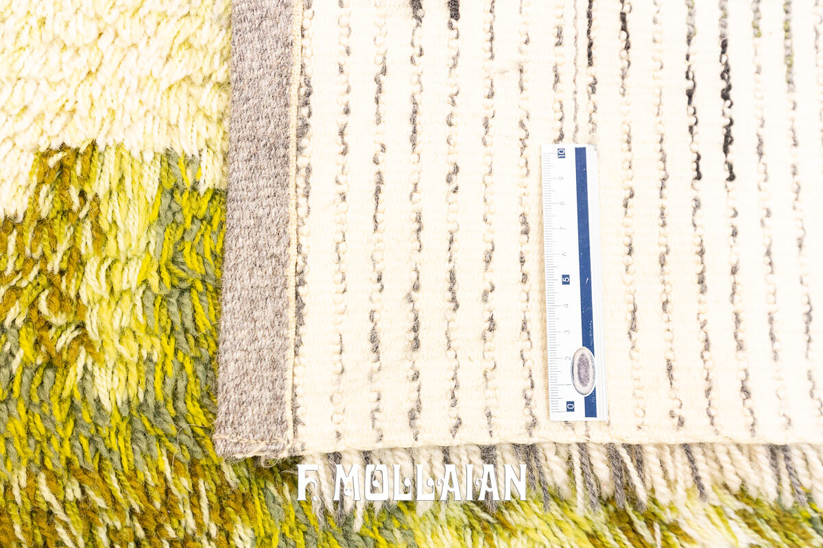 Rya Rug Abstract Design n°:224859